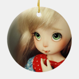 kawaii entzückendes Elfpuppe bjd schönes hübsch Keramik Ornament