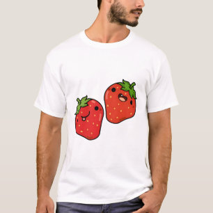 Kawaii Erdbeere Frucht T-Shirt