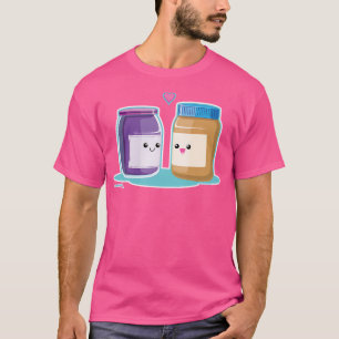 Kawaii Erdnussbutter und Gelee T-Shirt