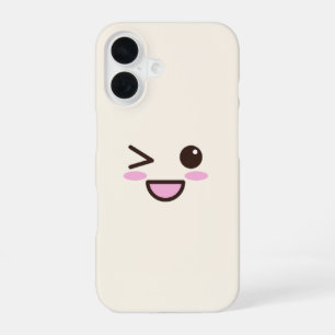 Kawaii Eyes iPhone 16 Hülle – Süße und spielerisch