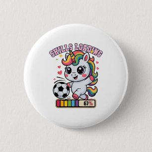 Kawaii Fähigkeiten Laden 67 Fußball Einhorn Score Button