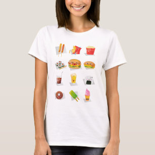 kawaii Fast Food T-Shirt