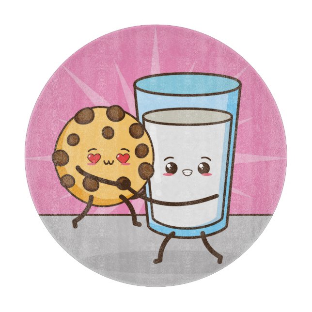 Kawaii Food Cutting Board Schneidebrett (Vorderseite)