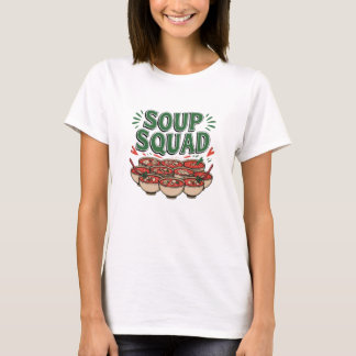 Kawaii Food: Niedliche Minestrone Kunst T-Shirt