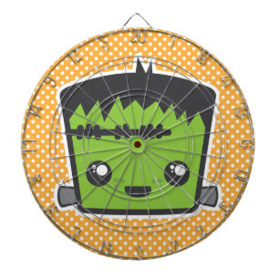 Kawaii Frankenstein Dart Board Dartscheibe