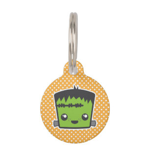 Kawaii Frankenstein Erkennungsmarke Tiernamensmarke