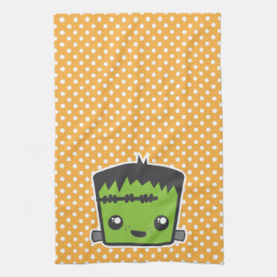 Kawaii Frankenstein Kitchen Handtuch