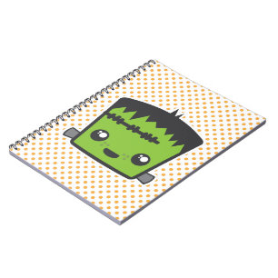 Kawaii Frankenstein Notebook Notizblock