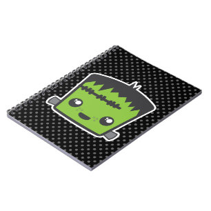 Kawaii Frankenstein Notebook Notizblock