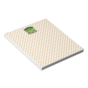 Kawaii Frankenstein Notepad Notizblock