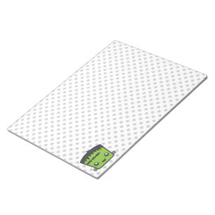 Kawaii Frankenstein Notepad Notizblock