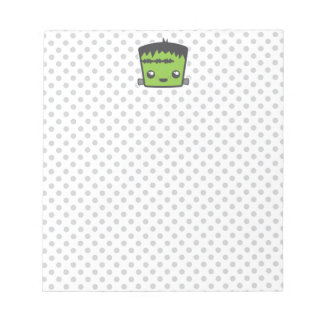 Kawaii Frankenstein Notepad Notizblock