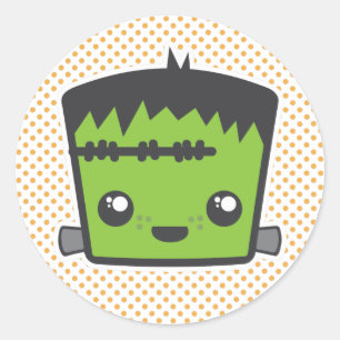 Kawaii Frankenstein Stickers