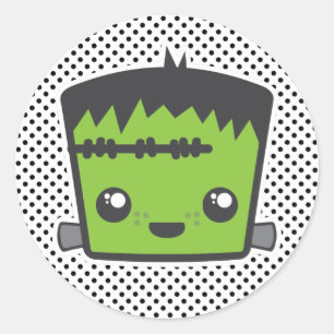 Kawaii Frankenstein Stickers