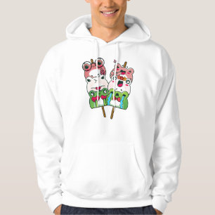 Kawaii Frosch Dango Doppelte Spieße Hoodie