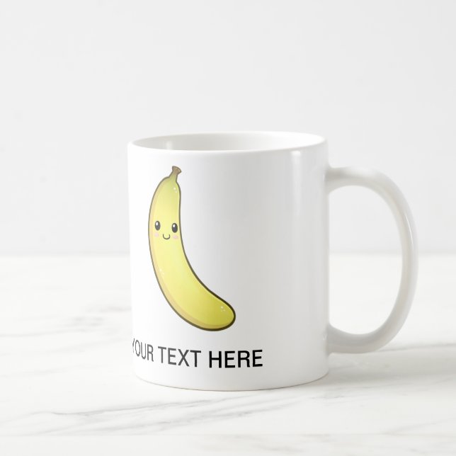 Kawaii Frucht-Bananen-Tasse Kaffeetasse (Rechts)
