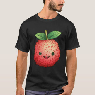 Kawaii Früchte Kawaii Litschi T-Shirt