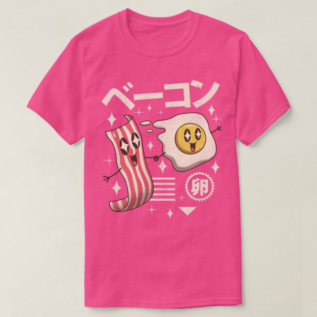 Kawaii Frühstück T-Shirt (Design vorne)