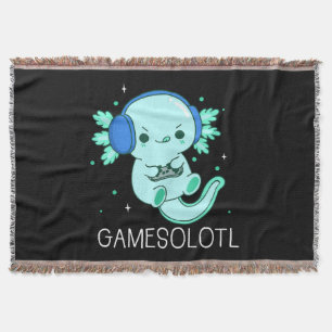 Kawaii Gamesolotl Axolotl Gamer Decke