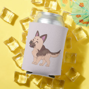 Kawaii German Shepherd Dog Dosenkühler