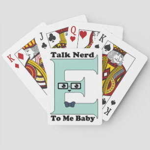 Kawaii Gespräch Nerdy (Nerd-e) zu mir Baby Spielkarten