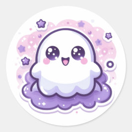 Kawaii Ghost Craft Sticker Niedlich Halloween Deko