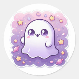 Kawaii Ghost Sticker Niedlich Pastel Spooky Charm