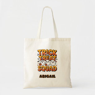Kawaii Ghost Trick oder Treat Squad Halloween Cand Tragetasche