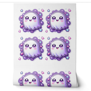 Kawaii Ghost Wallpaper Niedliche Pastel Halloween Tapete