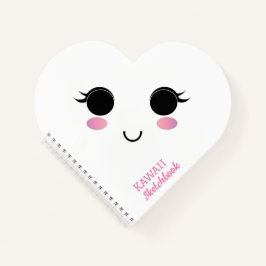 Kawaii Girl Spiral Notebook Notizbuch