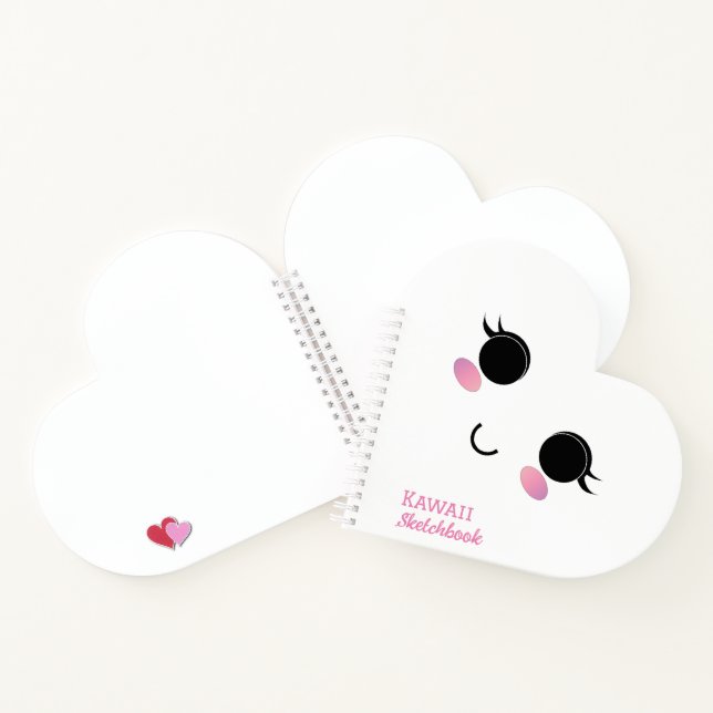 Kawaii Girl Spiral Notebook Notizbuch (Innenseite)
