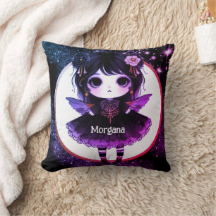 Kawaii Goth Girls Niedlicher Personalisierter Goth Kissen