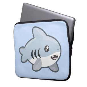 Kawaii Haifisch Laptopschutzhülle