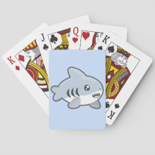 Kawaii Haifisch Spielkarten