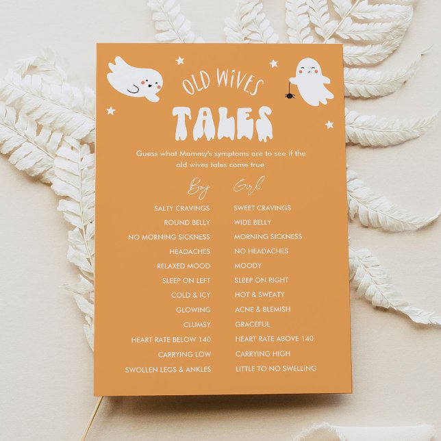 Kawaii Halloween Alte Ehefrauen Tales Baby Showspi Einladung (Von Creator hochgeladen)