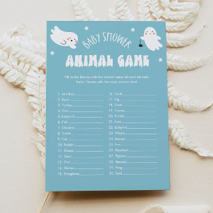 Kawaii Halloween Baby Baby Shooting Game Card Einladung