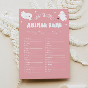 Kawaii Halloween Baby Baby Shooting Game Card Einladung