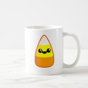 Kawaii Halloween Candy Corn Kaffeetasse