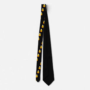 Kawaii Halloween Candy Corn Krawatte