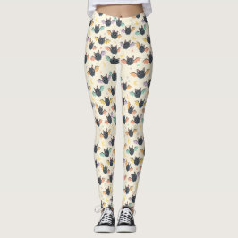 Kawaii Halloween Fleetmuster mit Leggings