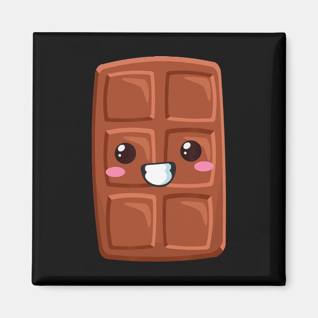 Kawaii Halloween Group Kostüm Party S'mores Choco Magnet (Vorne)