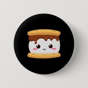 Kawaii Halloween Gruppe Kostümkostüm Party S'mores Button