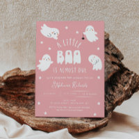 Kawaii Halloween Niedlich Ghost Baby Shower Einlad