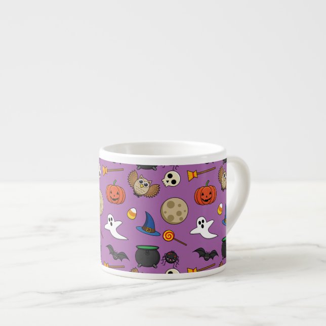 Kawaii Halloween Pack Espressotasse (Vorderseite Rechts)