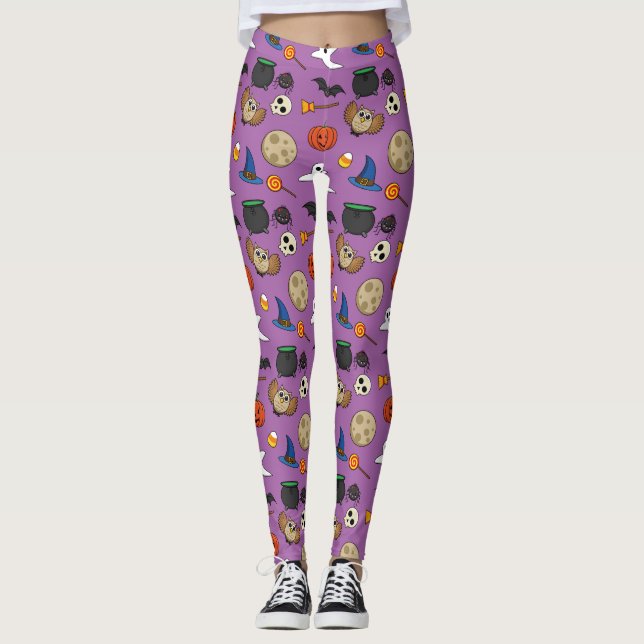 Kawaii Halloween Pack Leggings (Vorderseite)