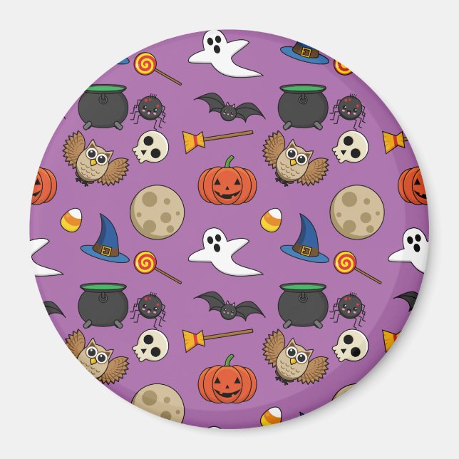 Kawaii Halloween Pack Magnet (Vorne)