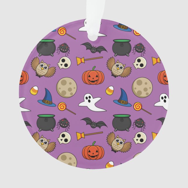 Kawaii Halloween Pack Ornament (Vorderseite)