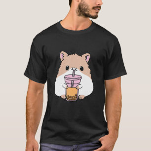 Kawaii Hamster Bubble Tee Milch Niedlich Japanisch