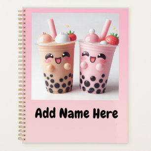 KAwaii Happy Boba Tea Planner