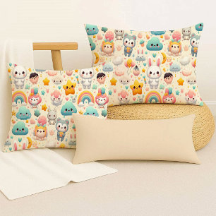 Kawaii-Häschen-Pastell-Wunderkissen-Einzieh-Kissen Kissen